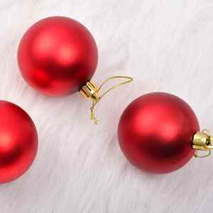 En gros <span class=keywords><strong>Personnalisé</strong></span> 15Cm Décoratif Ornements Suspendus <span class=keywords><strong>Boules</strong></span> <span class=keywords><strong>De</strong></span> Noël Rouges - Product Image 2