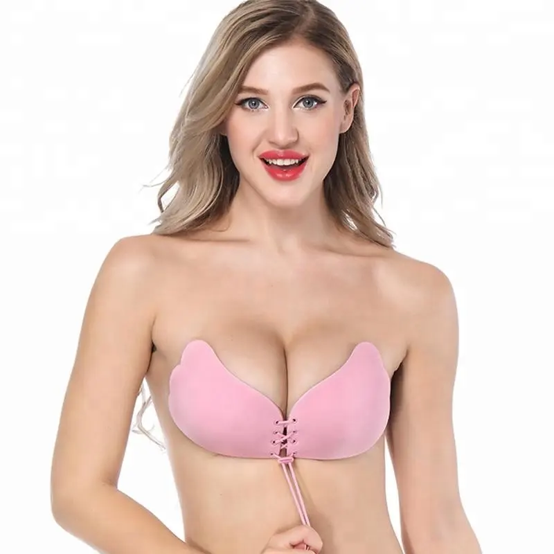 Soutien-gorge de grande taille pour femmes, sous-vêtements, tissu adhésif, Invisible, Push Up, livraison directe, lingerie, vente en gros