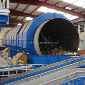 Ligne de recyclage des déchets urbains en Chine, prix du trommel de recyclage des déchets - Product Image 2