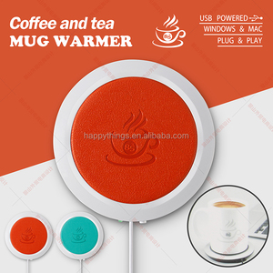 Calentador de tazas de café personalizado con logotipo alimentado por USB, Mini Escritorio, precio de fábrica - Product Image 4
