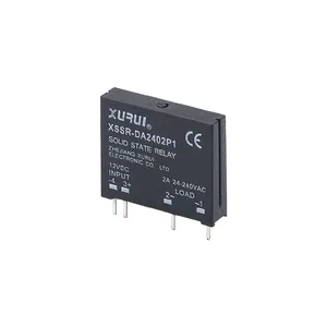 5v 12v 24v dc pcb ssr relay, 240vac solid state relay