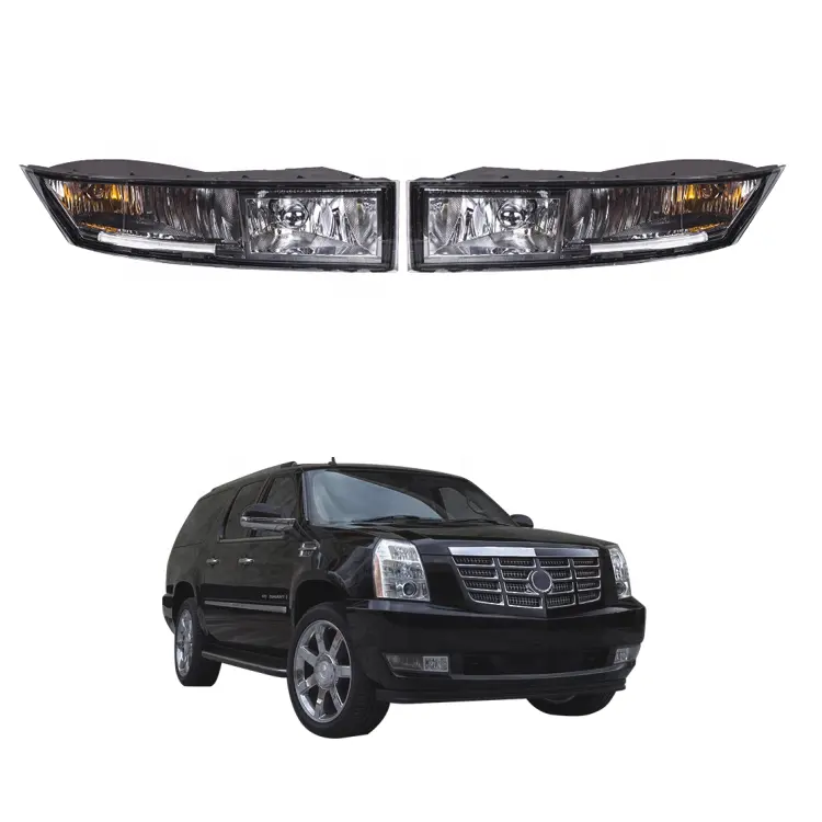 ใหม่รถหมอก55W DRL สำหรับ CADILLAC ESCALADE ESV/EXT 2007-2014