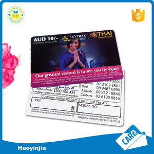 Nhà Máy In Hỗ Trợ Thẻ Gọi Quốc Tế Trả Trước Thẻ Gọi Điện Thoại Theo Yêu Cầu - Product Image 4