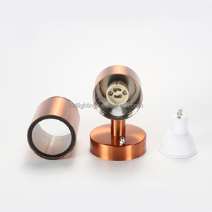 SS201 Acero inoxidable cobre acabado <span class=keywords><strong>pared</strong></span> focos apliques de iluminación solo proyector - Product Image 4