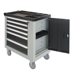 Chariot à outils en métal Kraftwelle avec outils professionnels - Product Image 1