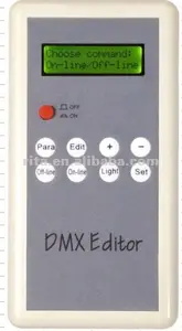 DMX editor for setting dmx address(hand type)DC5V input