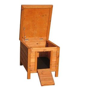 Abri en <span class=keywords><strong>bois</strong></span> pour chat, chien, <span class=keywords><strong>lapin</strong></span>, petit animal, lit pour animaux de compagnie, niche, enclos, maison de jardin extérieure - Product Image 5