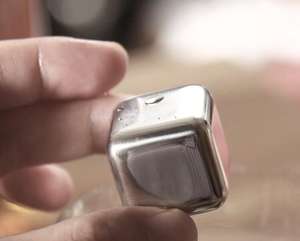 إكسسوارات قضيب معدني قابلة لإعادة الاستخدام أداة مرآة مكعبات ثلج ويسكي مستدامة - Product Image 5