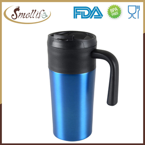 Taza Térmica <span class=keywords><strong>Azuma</strong></span> Tazza Sapphire de 16 oz, Taza de Viaje para Café y Té con Tapa de Rosca, Tazas de Café Verdes - Product Image 6