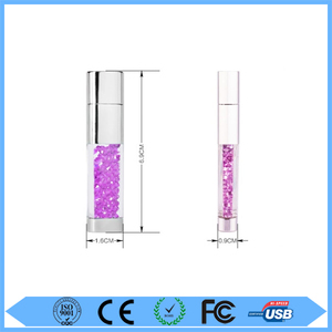 Regalo del asunto <span class=keywords><strong>cristal</strong></span> <span class=keywords><strong>swarovski</strong></span> USB Flash Drive con muestra gratis - Product Image 4
