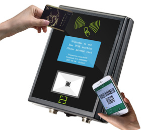 Nhà Máy Xe Buýt Thẻ Tín Dụng Validator/Thiết Bị Đầu Cuối Thanh Toán Với Vé Vé, Nhà Máy Cashless Hệ Thống Thu Tiền Vé - Product Image 6