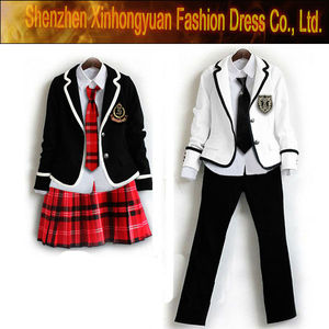 Ensemble de costumes d'<span class=keywords><strong>uniforme</strong></span> d'écolière pour femmes chemise à manches courtes avec Mini jupe plissée Costumes d'écolière <span class=keywords><strong>japonaise</strong></span> - Product Image 3