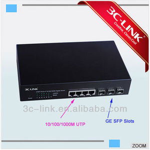 3c- enlace 10/100/1000 mbps en bucle de la red de fibra óptica convertidor de medios de comunicación precio - Product Image 1