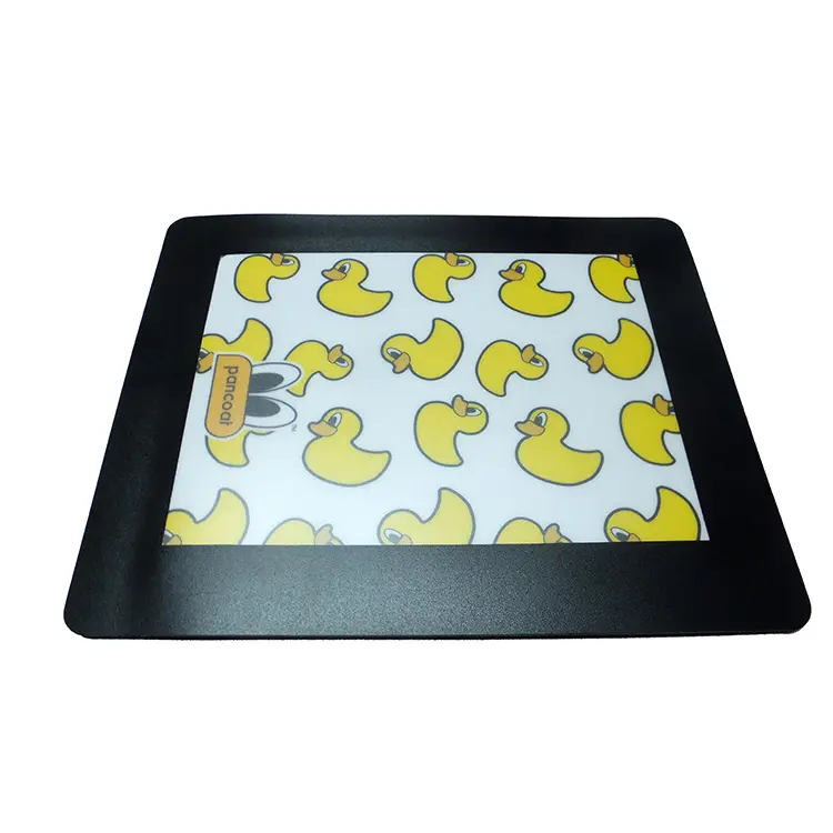 Insert customized rubber base counter mouse pad with printing