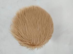 Couvre-cheveux synthétique à 4 jambes, <span class=keywords><strong>tabouret</strong></span> <span class=keywords><strong>rond</strong></span> en bois pour cheveux longs - Product Image 2