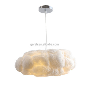 Modern Interior Designer Pedant Lights Fabric Cotton <strong>Cloud</strong> Pendant <strong>Lamp</strong> for Hotel Restaurant - Product Image 1
