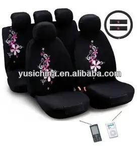 Sarung Jok Mobil Universal Desain Hello Kitty, Sarung Kursi Mobil Fitting Universal Sangat Populer