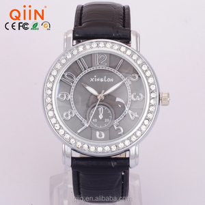 Qu0318 leather watch 2015 Ladies vogue watches dress wathes women - Product Image 3