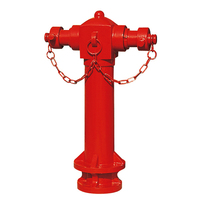 Hydrant d'incendie en fonte de 4 pouces DN150, modèle souterrain pour la lutte contre l'incendie, à vendre, 435 PSI
