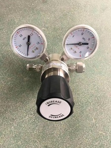 Dubbele Meters Cga330 Drukregelaar Voor Helium So2 <span class=keywords><strong>Co2</strong></span> Gas Met 100m 3/H Stroombereik - Product Image 5