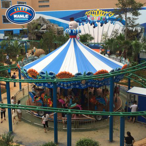 Wanle – jeux de terrain de bataille, équipement de loisir bon marché, carrousel océan 28 places - Product Image 1