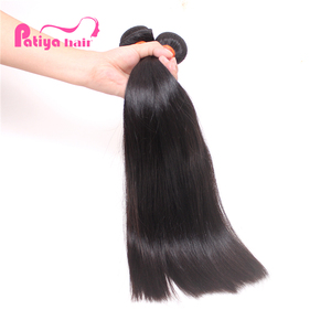 Foto di bellezza dei capelli brasiliani intrecciano i capelli umani da giovani ragazze donne colore naturale brasiliano capelli lisci ciocche di capelli - Product Image 3