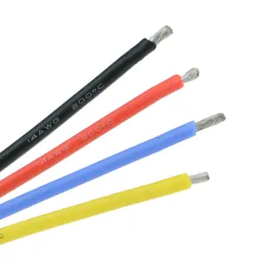 14awg Gauge Silicone Copper Wire Soft and Flexible Cable Silicone Wire for RC Toy and Hobbies