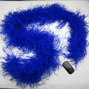 <strong>White</strong> Black Orange Red Hot pink Royal Blue Lime Green Turquoise Light pink Purple Yellow Ostrich <strong>Feather</strong> <strong>Boas</strong> - Product Image 2
