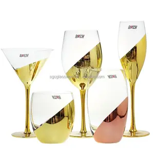 Commercio all'ingrosso Unico di vendita Caldo di Lusso fatti a mano di alta moda bicchieri di vino