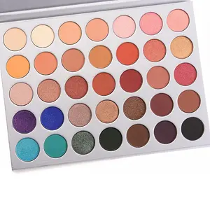 Accept Sample Order Create Your Own Brand Pallets Cardboard Eyeshadow Palette