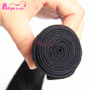 Envío rápido por FedEx DHL Cabello humano brasileño negro natural Tejido de cabello liso Cabello virgen brasileño crudo Cutícula alineada - Product Image 5