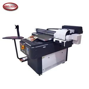 UV Printer Machine Voor PVC/Acryl/Glas 60*90 cm Platte Printer Dubbele Tx800 Hoofd