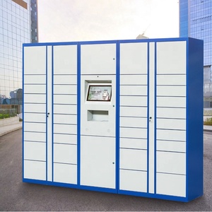 Casillero electrónico inteligente para entrega de paquetes las <span class=keywords><strong>24</strong></span> <span class=keywords><strong>horas</strong></span> Post <span class=keywords><strong>Express</strong></span> Gabinete de acero y metal con cerradura electrónica - Product Image 3