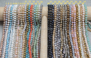 150CM <strong>Long</strong> Lovely <strong>Bead</strong> 8mm 6mm 4mm Hand Knotted Crystal Beaded <strong>Necklace</strong>