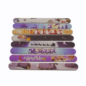 Professional custom printed christmas Japan sandpaper nail file 150/180