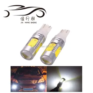 Super luminoso T10 7.5w COB canbus 12v led car light t10 canbus con lente led luci decorative