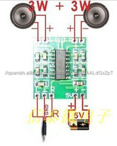 PAM8403 módulo Super mini amplificador digital de 2*3 W amplificador digital de clase <span class=keywords><strong>D</strong></span> Junta eficiente de 2,<span class=keywords><strong>5</strong></span> a <span class=keywords><strong>5</strong></span> V fuente de alimentación USB - Product Image 5