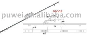 Tige <span class=keywords><strong>coulissante</strong></span> Espagnolette PWS5009 <span class=keywords><strong>pour</strong></span> fenêtres et portes en PVC - Product Image 6