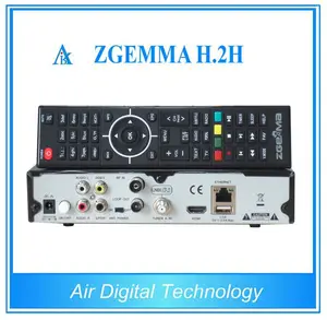 รุ่นใหม่ภาพOpenPLI ZGEMMA H.2H ComboรับสัญญาณดาวเทียมHD DVB-S2 DVB-T2/C