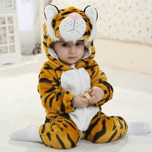 <span class=keywords><strong>La</strong></span> primavera y el otoño nuevo conejo de una sola pieza del mono del bebé recién nacido mamelucos animales - Product Image 4
