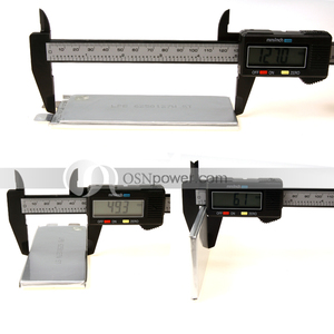 lifepo4 polymère 3.2V 2.8ah pile cellule pour pack de batterie - Product Image 2