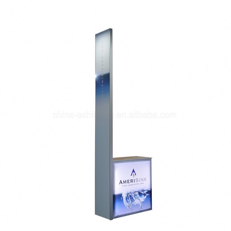 Design moderne Modulaire Portatif de Prix Bon Marché Personnalisé Pliable En Aluminium Stand D'exposition