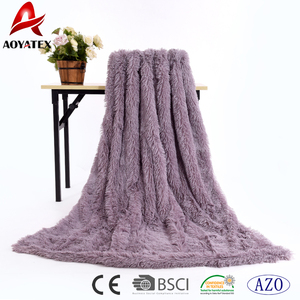 <span class=keywords><strong>Coperta</strong></span> in peluche promozionale super soft pv in <span class=keywords><strong>pile</strong></span> lungo <span class=keywords><strong>pile</strong></span> - Product Image 4