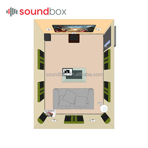 DQ Combinatory Easeapps Polyether Fire Retardant Mousse Acoustique Medium Frequency acoustic absorbing panels - Product Image 2
