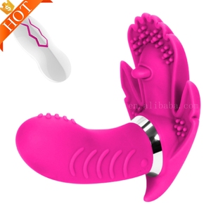 Ücretsiz özel kutu-kadın mastürbasyon kablosuz uzaktan kumanda kelebek giyilebilir vibratörler iktidarsızlık Dildo Lady pantolon için - Product Image 6