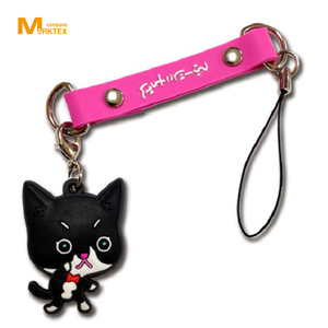 3D design soft PVC keychain factory - Product Image 1