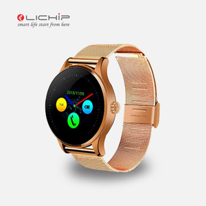 LICHIP L-<span class=keywords><strong>K88h</strong></span> alta calidad salud cuero de lujo smartwatch k88 android <span class=keywords><strong>reloj</strong></span> inteligente sin tarjeta sim - Product Image 2