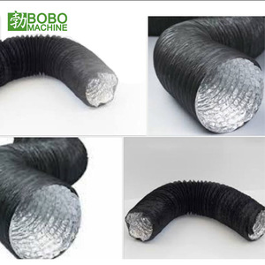 PVC Laminação Alumínio Flexível HVAC Ventilação Ar Duto Fazendo Máquina - Product Image 2