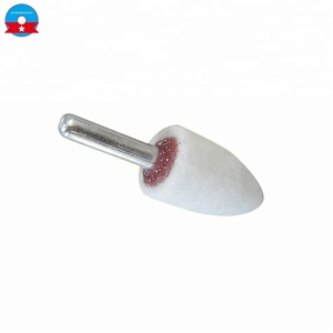 Cabeza de molienda abrasiva montada en la cabeza cónica de vástago recto - Product Image 2