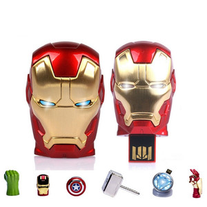 Kim Loại Sắt Người Đàn Ông Mặt Nạ <span class=keywords><strong>Usb</strong></span> Flash Drive, <span class=keywords><strong>Usb</strong></span> <span class=keywords><strong>Stick</strong></span> Số Lượng Lớn Giá Rẻ 4 Gam/8 Gam - Product Image 3